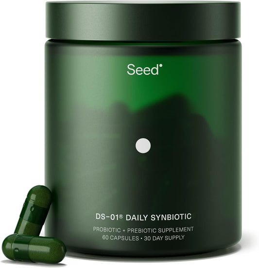 Seed DS-01 Daily Synbiotic - Adult Probiotic + Prebiotic